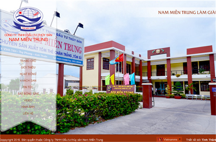 Khai trương website Công ty Nam Miền Trung 