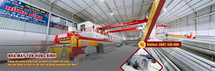 Tính Thành, Thiết kế website Phan Thiết Bình Thuận khai trương website NHÀ MÁY TÔN HÙNG BÌNH 