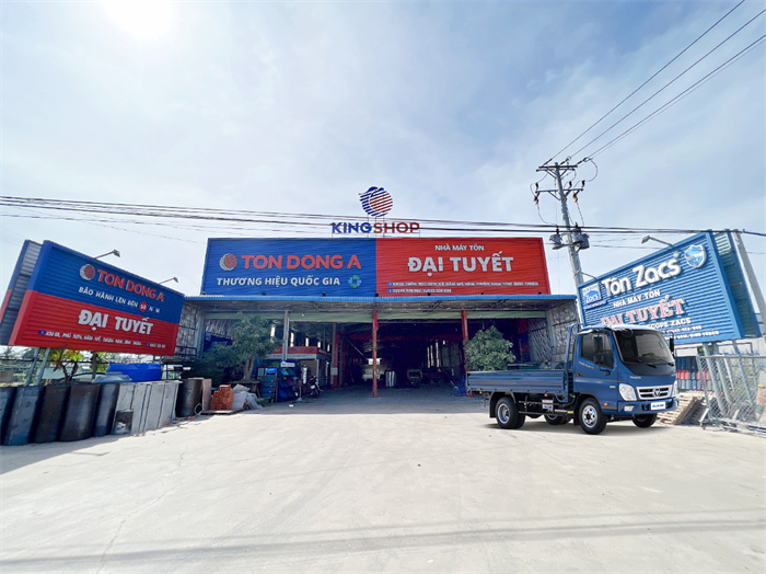 Tính Thành, Thiết kế website Phan Thiết Bình Thuận khai trương website CÔNG TY TNHH TÔN ĐẠI TUYẾT