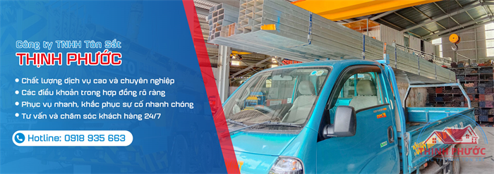 Tính Thành, Thiết kế website Phan Thiết Bình Thuận khai trương website CTY TNHH TÔN SẮT THỊNH PHƯỚC