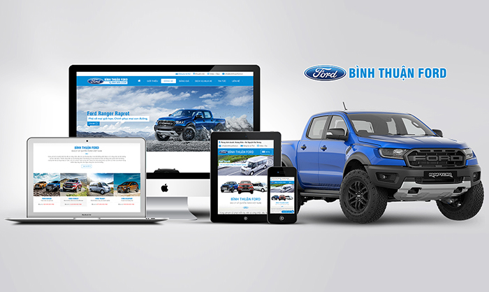 Chính thức bàn giao khai trương Website Ford Bình Thuận