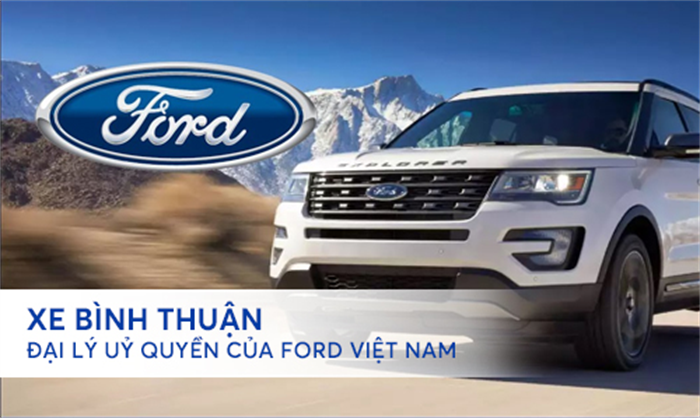 Tính Thành bàn giao khai trương website Xe Ford Bình Thuận 