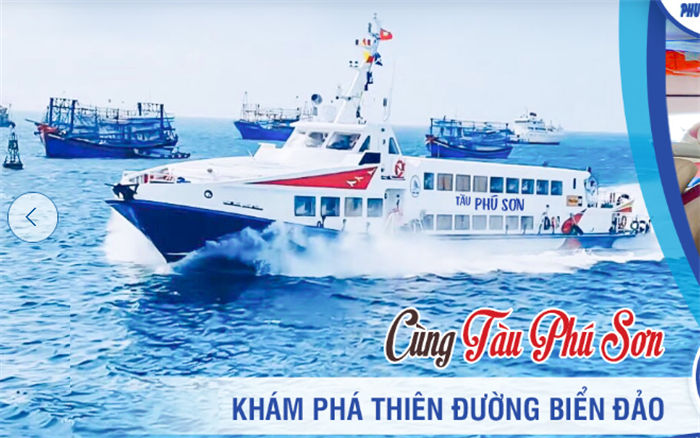 Tính Thành bàn giao khai trương website Tàu cao tốc Phú Sơn