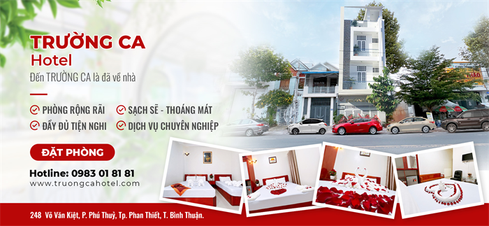 Tính Thành, Thiết kế website Phan Thiết Bình Thuận khai trương website KHÁCH SẠN – YẾN SÀO TRƯỜNG CA PHAN THIẾT