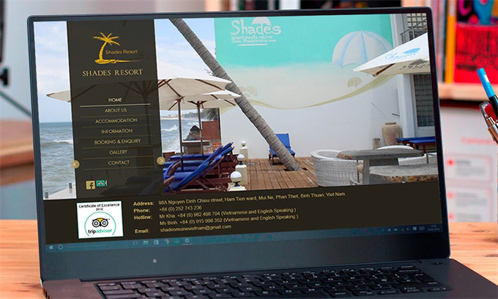 Khu du lịch Shades Resore Mũi Né