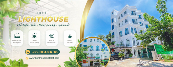 Tính Thành, Thiết kế website Phan Thiết Bình Thuận khai trương website LIGHTHOUSE PHAN THIẾT